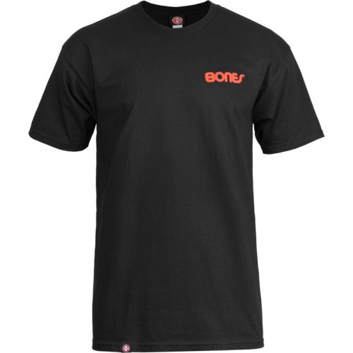 T-Shirt Bones® Bearings Swiss Text - Black