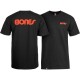 T-Shirt Bones® Bearings Swiss Text - Black