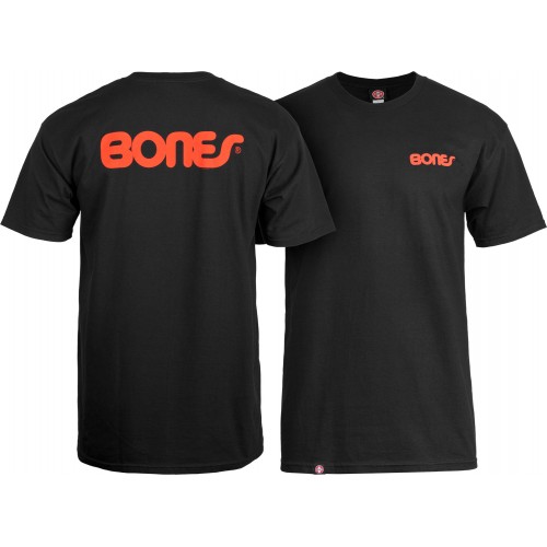 T-Shirt Bones® Bearings Swiss Text - Black