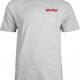 tričko Bones® Bearings Swiss Text - Šedé Grey