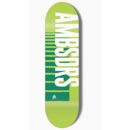 Ambassadors STRIPES Lime deck