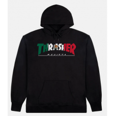 Hoodie Thrasher Mexico Revista black
