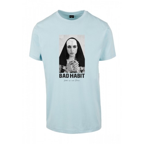 Urban Classics Bad Habit Tee ocean blue