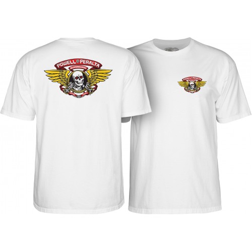 tričko Powell Peralta Winged Ripper T-shirt - Bílé White