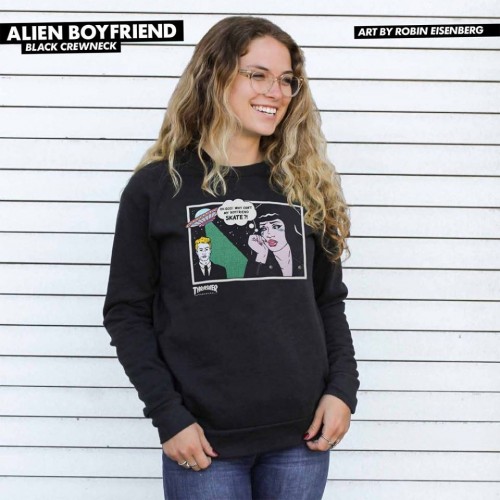 Mikina Thrasher ALIEN BOYFRIEND CREW